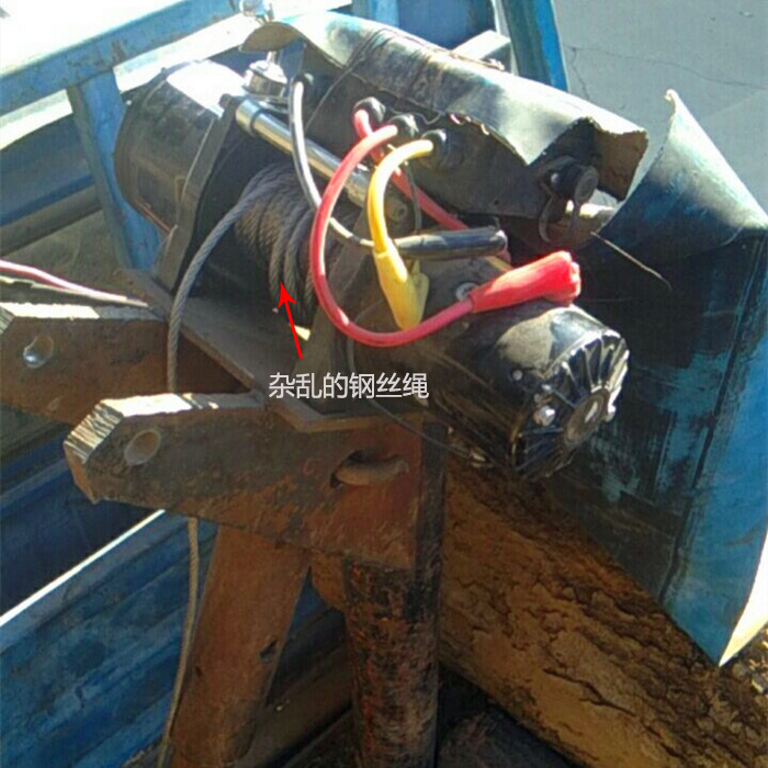 小型卷揚(yáng)機(jī)現(xiàn)場(chǎng)施工圖