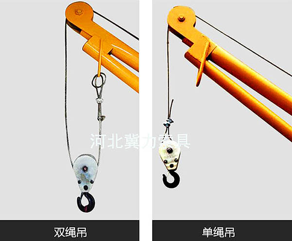 多功能電動(dòng)提升機(jī)鋼絲繩安裝方法